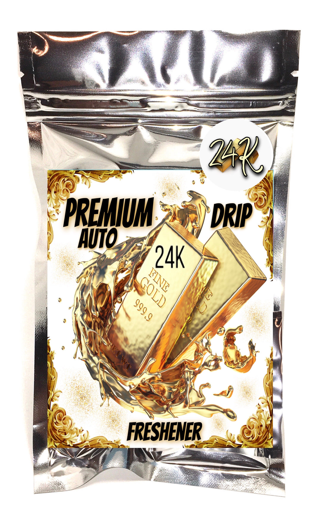 Premium Drip Auto Freshener 24K Gold Sauce Pack