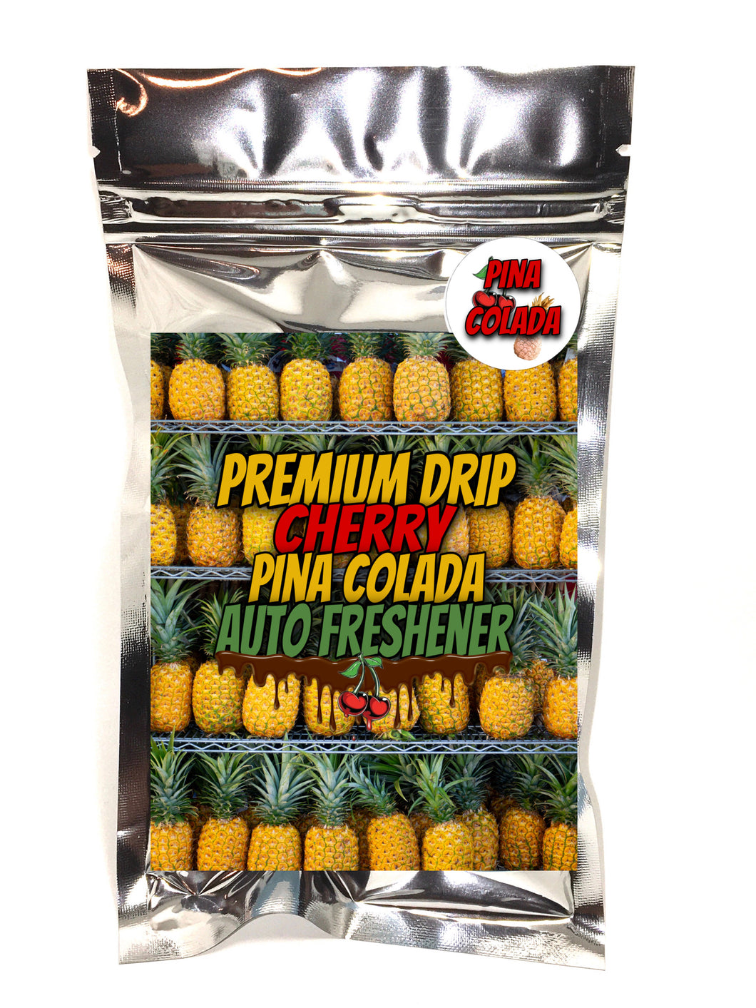 Premium Drip Auto Freshener Cherry Pina Colada Sauce Pack